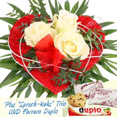PREIS HIT Herzens-Grüße zum Muttertag von Blumenfee auf blumen.de